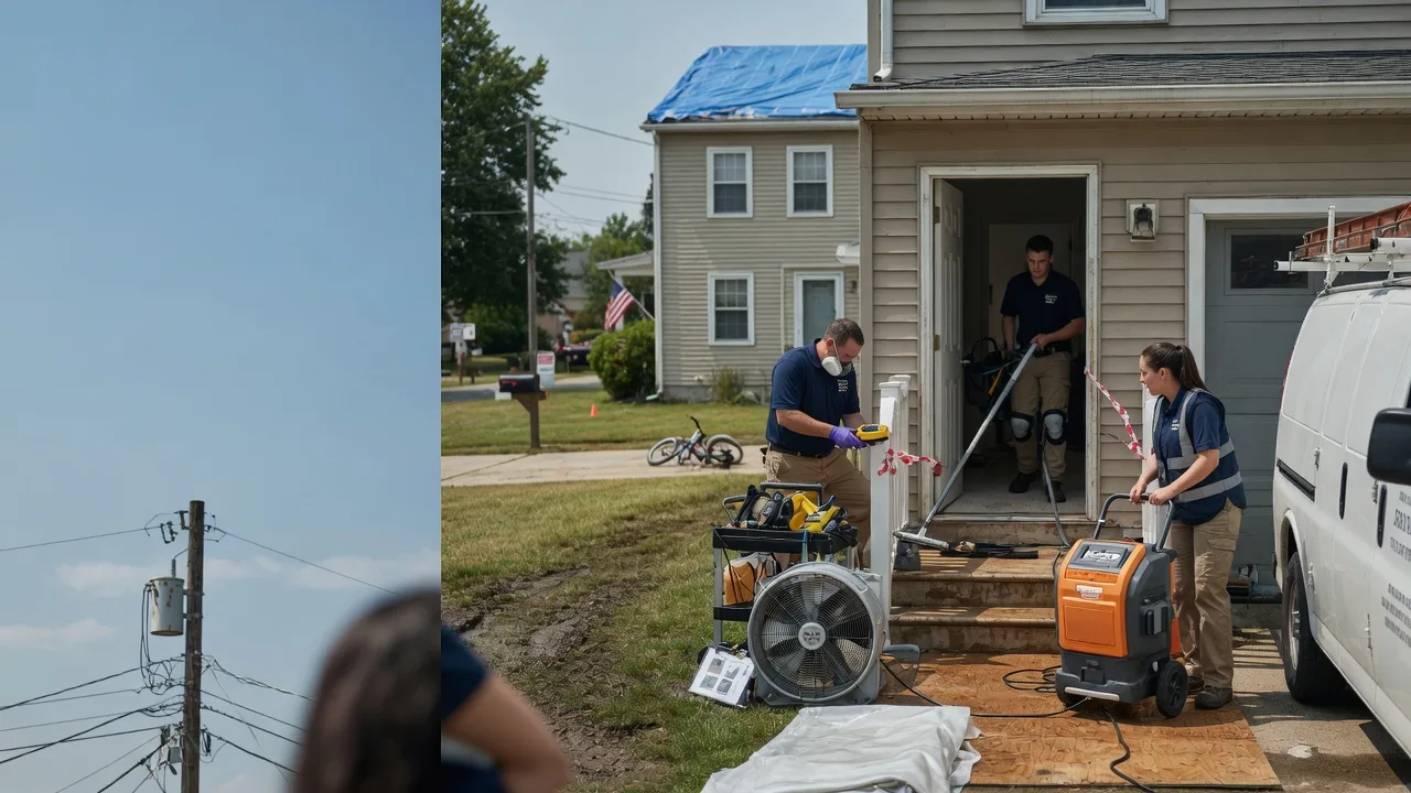 Water Damage Repair in Rice, MN near me